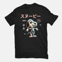 Anatomy of a Dog-womens fitted tee-Diego Gurgell