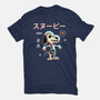 Anatomy of a Dog-womens fitted tee-Diego Gurgell