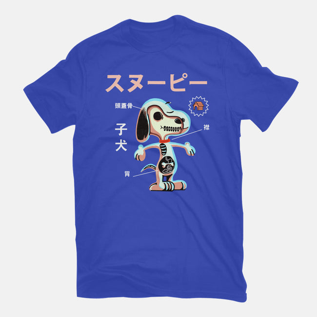 Anatomy of a Dog-womens fitted tee-Diego Gurgell