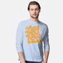 Fight Evil, Read Books-mens long sleeved tee-Agu Luque