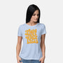 Fight Evil, Read Books-womens basic tee-Agu Luque