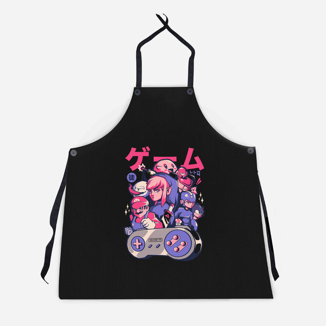 Retro Gang-unisex kitchen apron-eduely