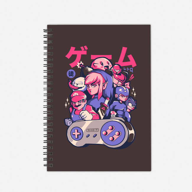 Retro Gang-none dot grid notebook-eduely