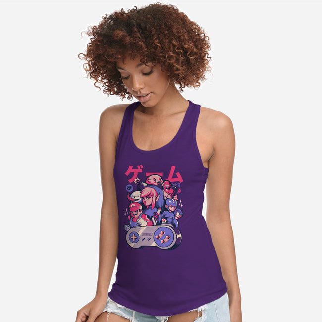 Retro Gang-womens racerback tank-eduely