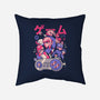 Retro Gang-none removable cover w insert throw pillow-eduely