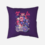 Retro Gang-none removable cover w insert throw pillow-eduely
