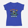 Release the Karen-womens v-neck tee-Boggs Nicolas