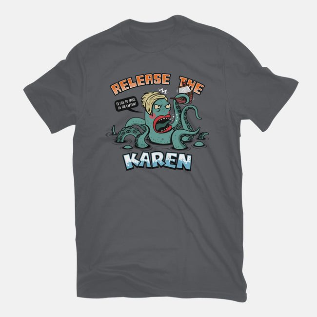 Release the Karen-womens basic tee-Boggs Nicolas