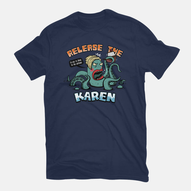 Release the Karen-womens basic tee-Boggs Nicolas