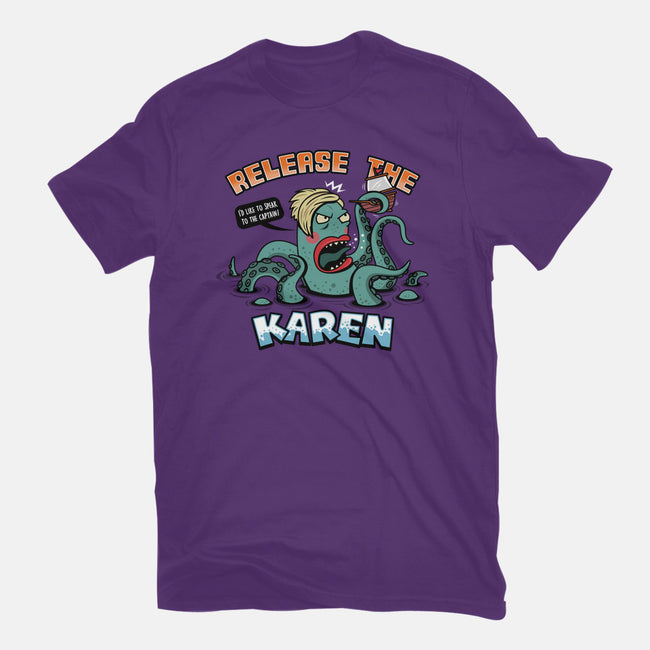 Release the Karen-womens fitted tee-Boggs Nicolas