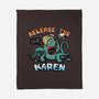 Release the Karen-none fleece blanket-Boggs Nicolas