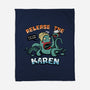 Release the Karen-none fleece blanket-Boggs Nicolas