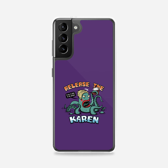 Release the Karen-samsung snap phone case-Boggs Nicolas