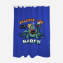 Release the Karen-none polyester shower curtain-Boggs Nicolas