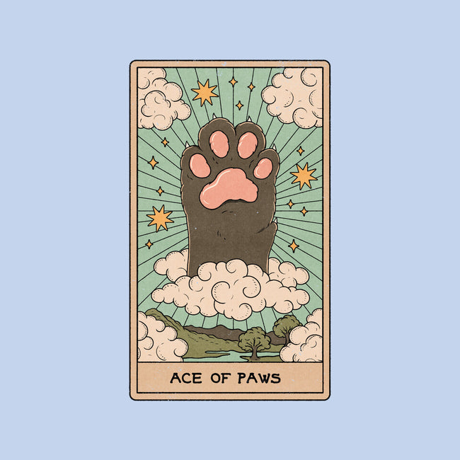 Ace of Paws-none polyester shower curtain-Thiago Correa
