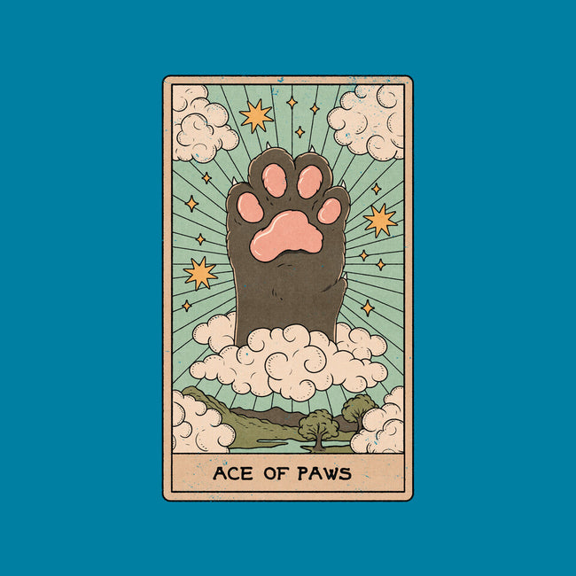Ace of Paws-none non-removable cover w insert throw pillow-Thiago Correa