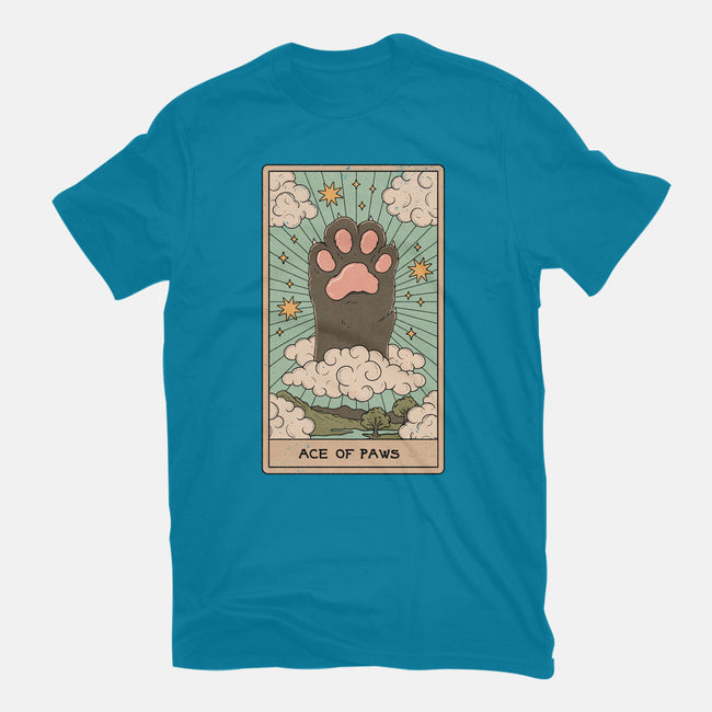 Ace of Paws-womens basic tee-Thiago Correa