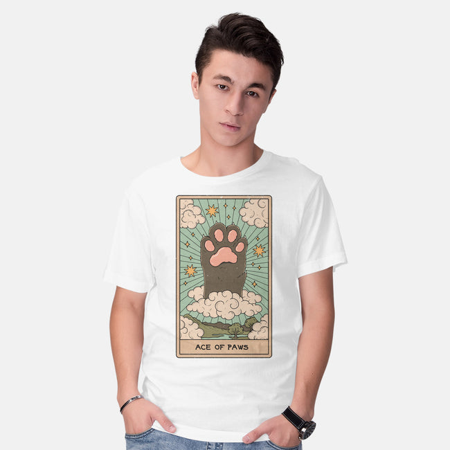 Ace of Paws-mens basic tee-Thiago Correa