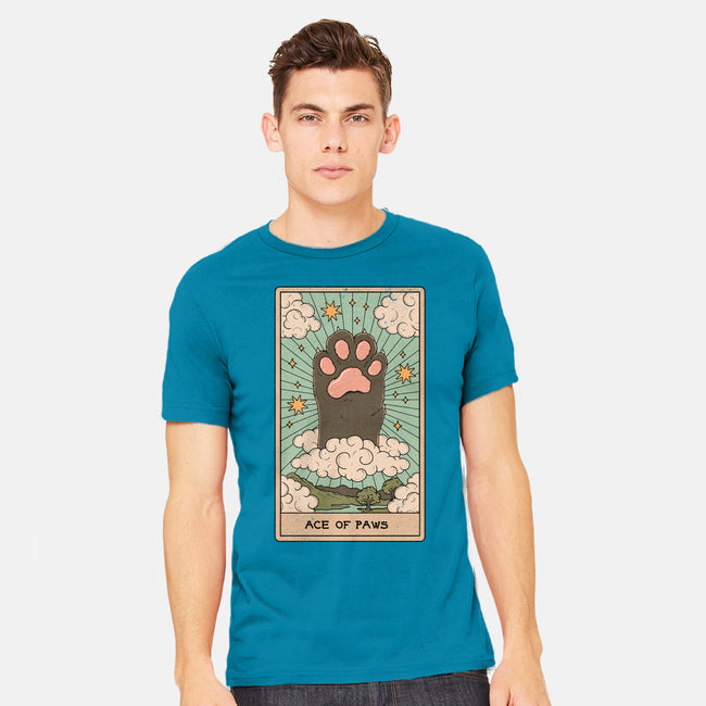 Ace of Paws-mens heavyweight tee-Thiago Correa