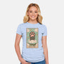 Ace of Paws-womens fitted tee-Thiago Correa