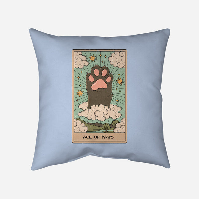 Ace of Paws-none removable cover w insert throw pillow-Thiago Correa