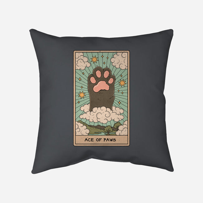 Ace of Paws-none removable cover w insert throw pillow-Thiago Correa