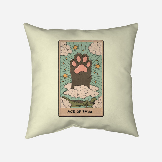 Ace of Paws-none removable cover w insert throw pillow-Thiago Correa