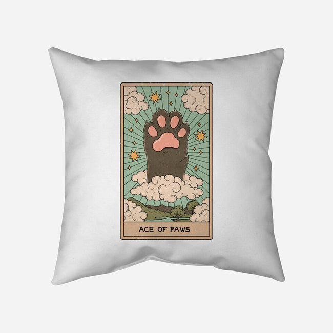 Ace of Paws-none removable cover w insert throw pillow-Thiago Correa