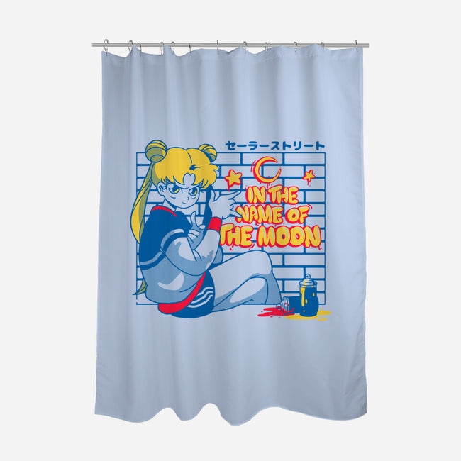 Sailor Street-none polyester shower curtain-estudiofitas