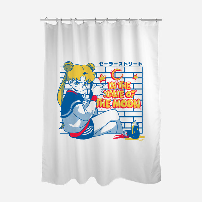 Sailor Street-none polyester shower curtain-estudiofitas