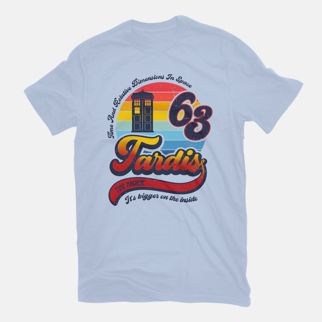 Bigger on the Inside-womens fitted tee-DrMonekers