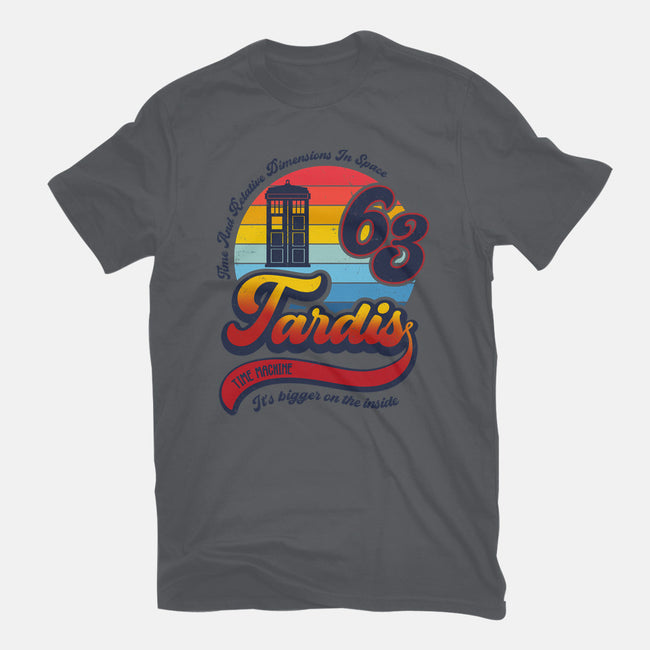Bigger on the Inside-womens fitted tee-DrMonekers