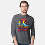 Bigger on the Inside-mens long sleeved tee-DrMonekers