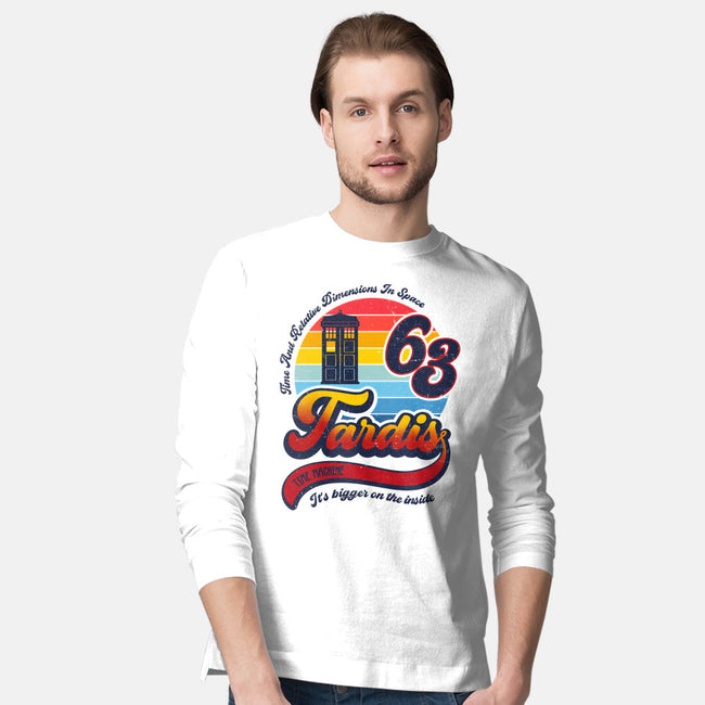 Bigger on the Inside-mens long sleeved tee-DrMonekers