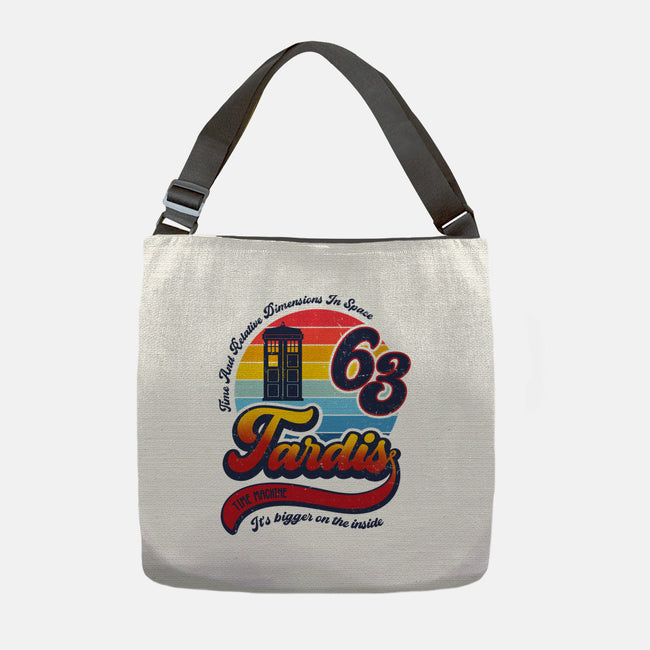 Bigger on the Inside-none adjustable tote-DrMonekers