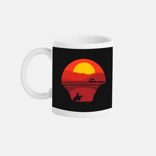 Wild West-none glossy mug-Astoumix