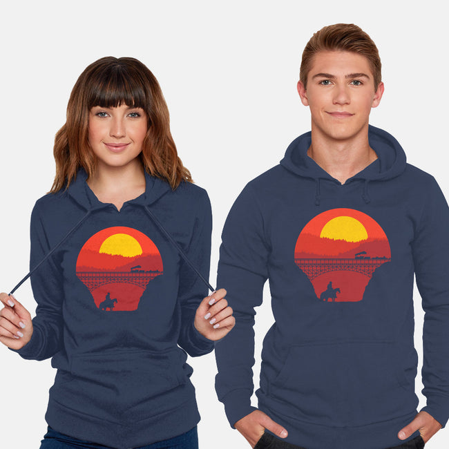 Wild West-unisex pullover sweatshirt-Astoumix