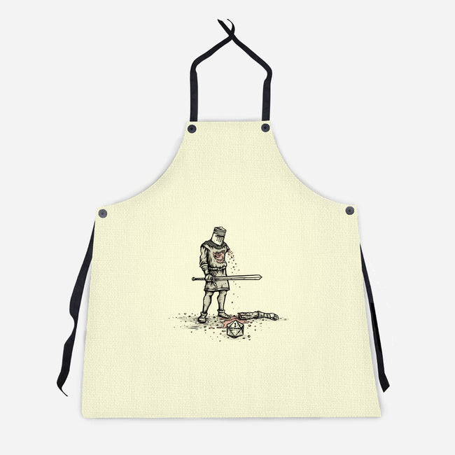 Rolling a One-unisex kitchen apron-kg07