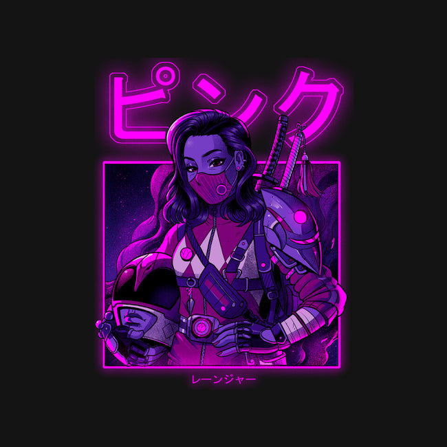 Pink Neon-womens basic tee-Bruno Mota