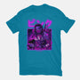 Pink Neon-womens fitted tee-Bruno Mota