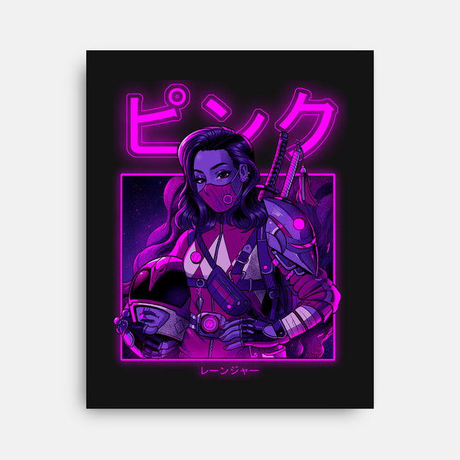 Pink Neon-none stretched canvas-Bruno Mota