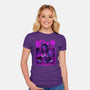 Pink Neon-womens fitted tee-Bruno Mota