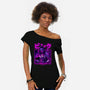 Pink Neon-womens off shoulder tee-Bruno Mota