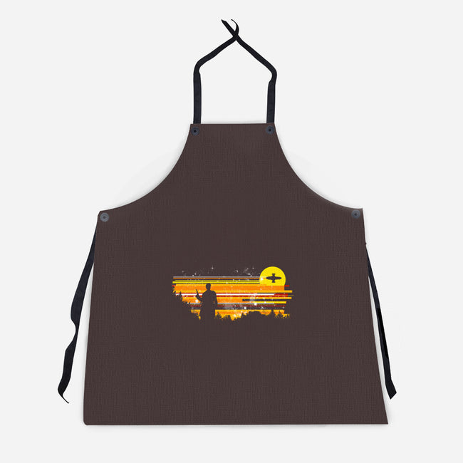 Can't Take the Sky From Me-unisex kitchen apron-kharmazero