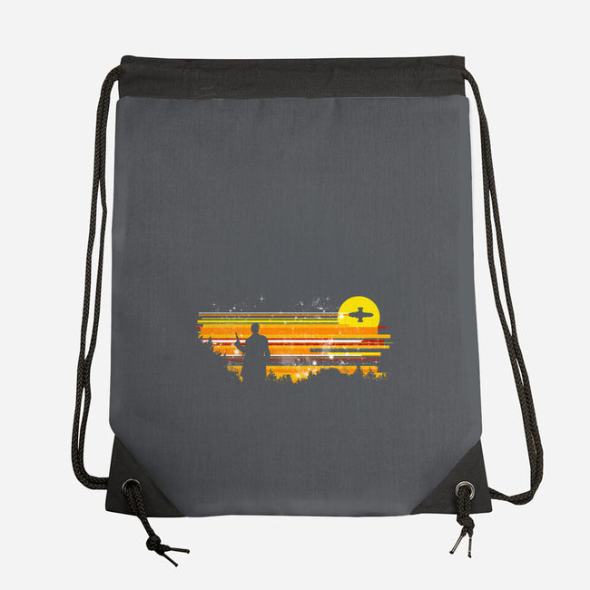 Can't Take the Sky From Me-none drawstring bag-kharmazero