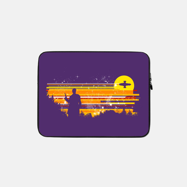 Can't Take the Sky From Me-none zippered laptop sleeve-kharmazero