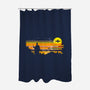Can't Take the Sky From Me-none polyester shower curtain-kharmazero