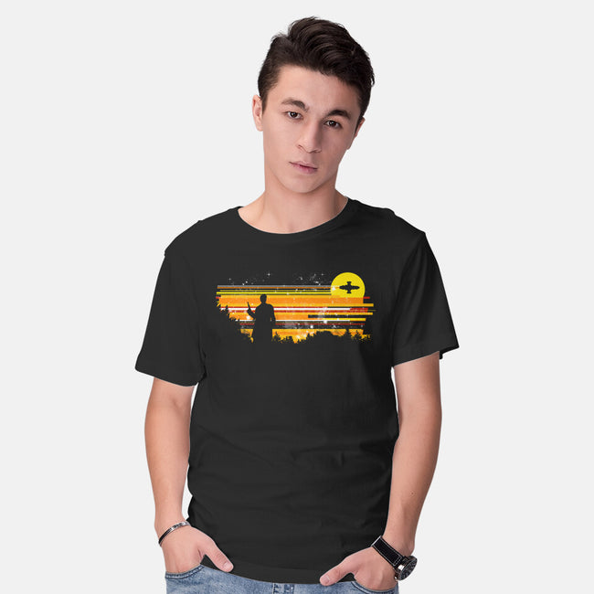 Can't Take the Sky From Me-mens basic tee-kharmazero