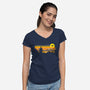 Can't Take the Sky From Me-womens v-neck tee-kharmazero