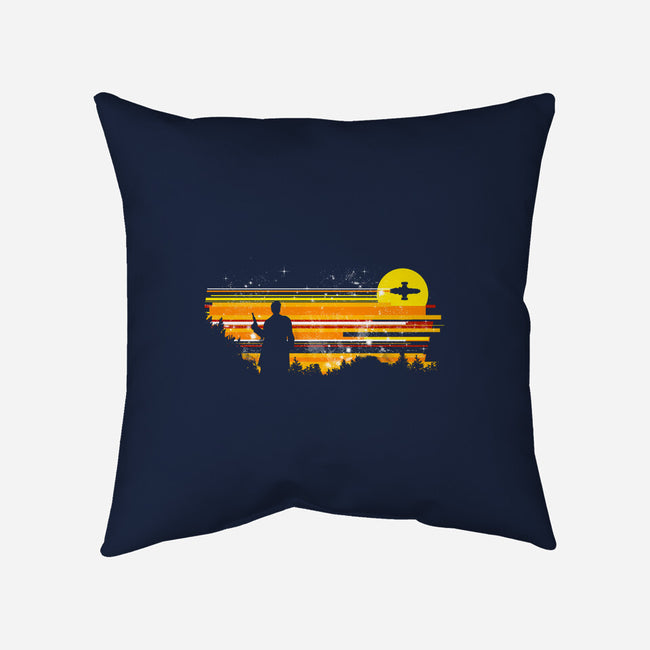 Can't Take the Sky From Me-none non-removable cover w insert throw pillow-kharmazero